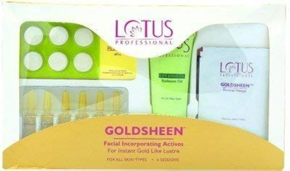 Lotus Gold Sheen Facial for men